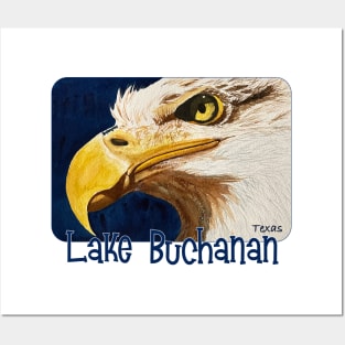 Eagles of Lake Buchanan, Texas Posters and Art